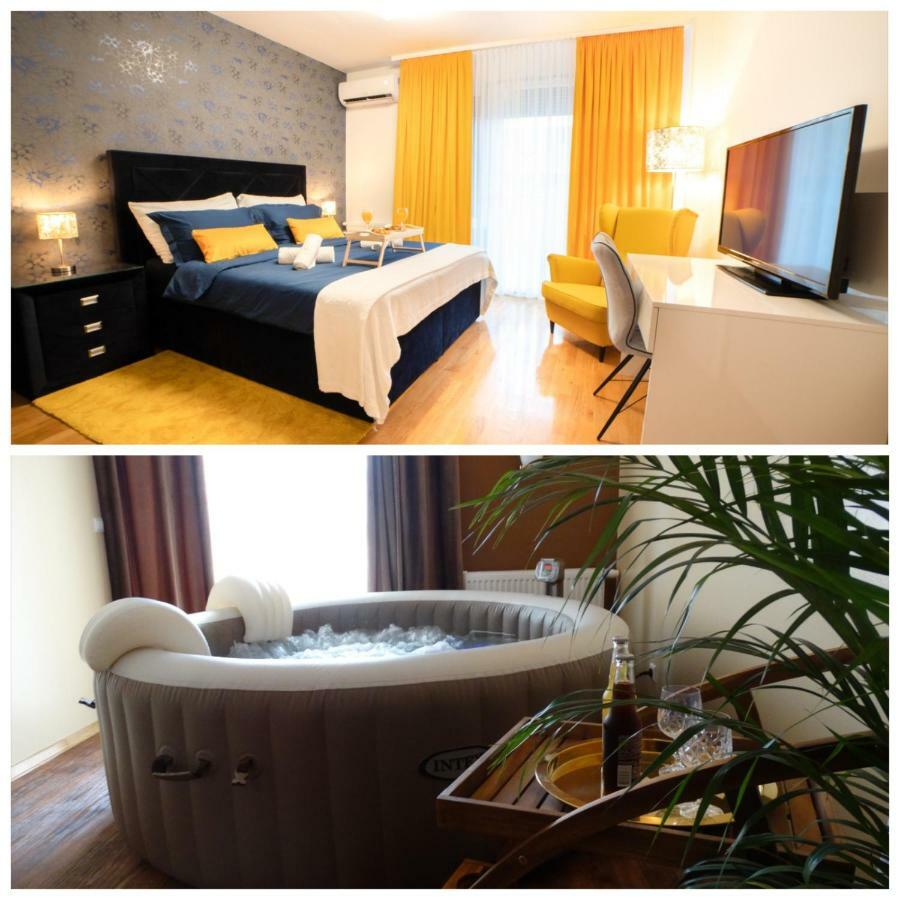 Jacuzzi studio apartman Mare's Zagreb Exterior foto